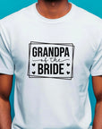 Grandpa of the Bride Shirt – Wedding Gift – Family Matching T-Shirt