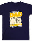 Funny Fathers Day T Shirt Gifts I Have Two Titles Dad And Grandpa T Shirt Rock Them Both T Shirt For Dad Grandpa