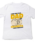 Funny Fathers Day T Shirt Gifts I Have Two Titles Dad And Grandpa T Shirt Rock Them Both T Shirt For Dad Grandpa