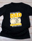 Funny Fathers Day T Shirt Gifts I Have Two Titles Dad And Grandpa T Shirt Rock Them Both T Shirt For Dad Grandpa
