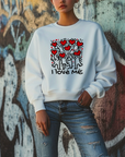 Keith Haring 'I Love Me' T-Shirt | Colorful Print, Heart Art, Valentine's Day Tee, Unisex Casual Style