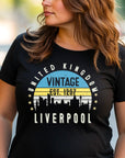 Liverpool T-Shirt United Kingdom Est. 1207 | Vintage UK City Shirt | England Souvenir Tee | Gift for Traveler | British Pride Top