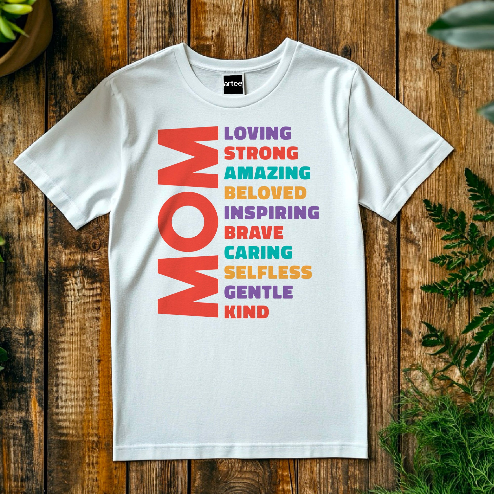 Mother Acrostic T-Shirt, Amazing Loving Strong Happy Beauty Gracious Shirt, Mother's Day Gift Shirt, Gift For Mom, Mom Shirt, Mom Life Tee