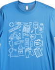 Medical Assistant Shirt, Nursing Student Gift, Medical Doodle T-Shirt, Med School Tee, Nurse Doodle Shirt, Radiology Doodles, Medical Student Gift