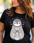 Mama Penguin Shirt, Cute Penguin T-Shirt For Women, Penguin Lovers Shirt, Aquatic Flightless Bird Shirt, Penguins, Mama Gift, Mommy Shirt