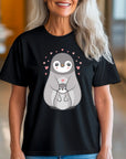 Mama Penguin Shirt, Cute Penguin T-Shirt For Women, Penguin Lovers Shirt, Aquatic Flightless Bird Shirt, Penguins, Mama Gift, Mommy Shirt