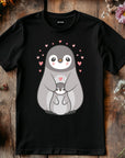 Mama Penguin Shirt, Cute Penguin T-Shirt For Women, Penguin Lovers Shirt, Aquatic Flightless Bird Shirt, Penguins, Mama Gift, Mommy Shirt