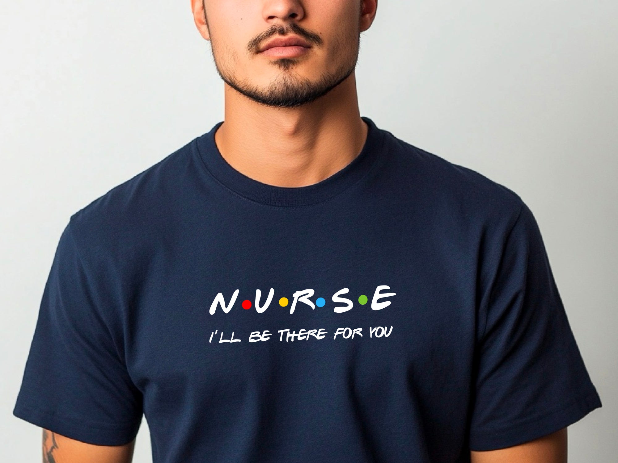 Nurse Shirt Friends Style, I’ll Be There for You Tee, Funny RN T-Shirt, Nurse Life Gift, Cute Healthcare Worker Shirt