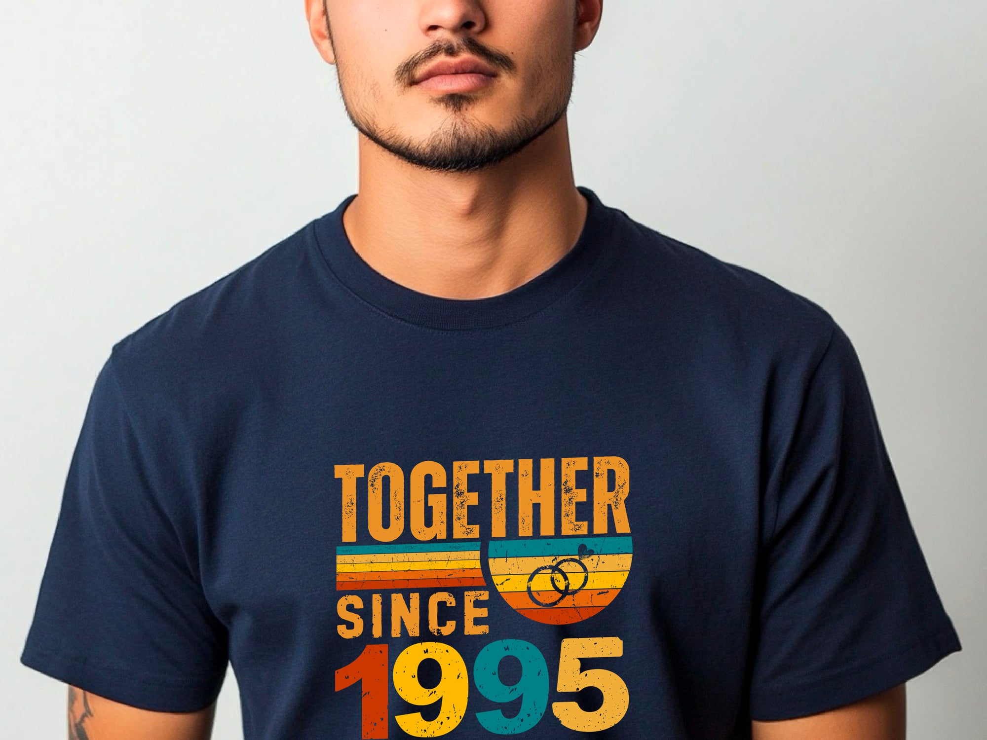 1995 Anniversary T-shirt, Matching Anniversary Shirts, Personalized Anniversary Shirt Gift for Couples, 40 Years of Marriage