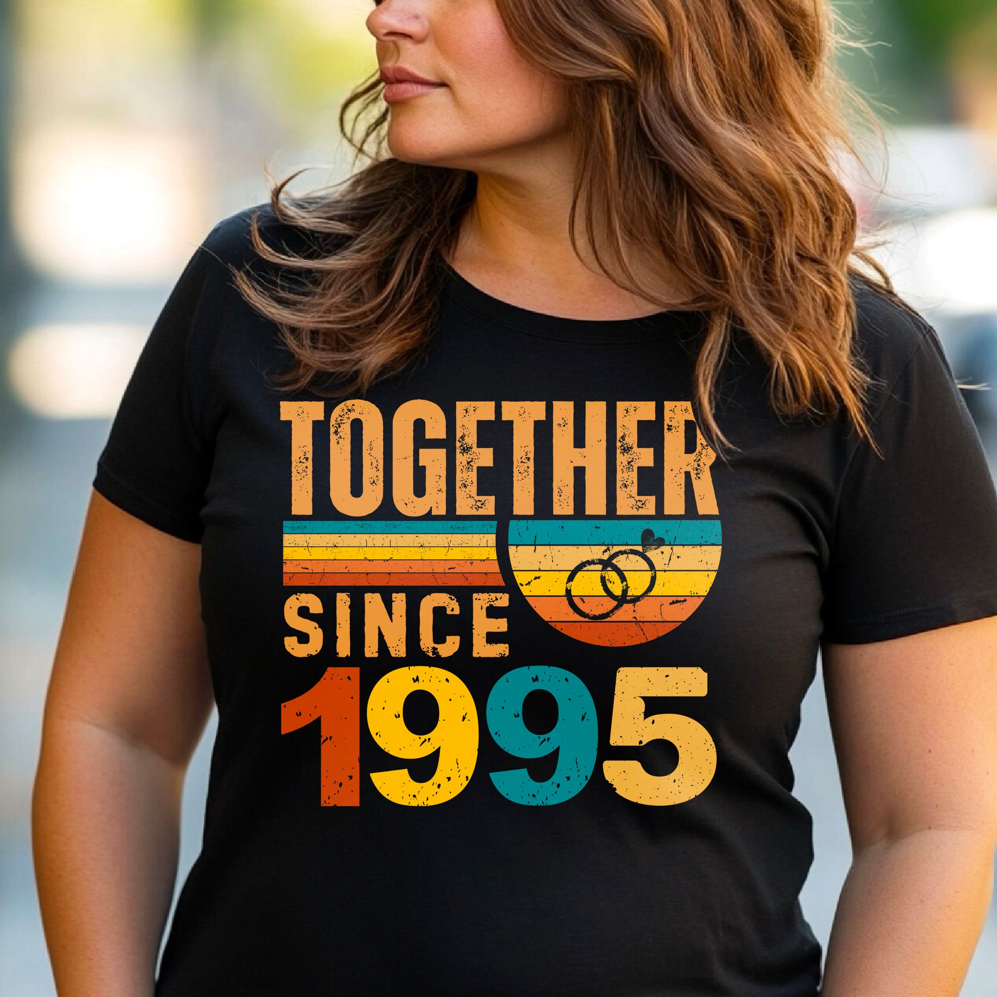 1995 Anniversary T-shirt, Matching Anniversary Shirts, Personalized Anniversary Shirt Gift for Couples, 40 Years of Marriage