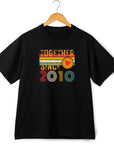 Custom Anniversary T-Shirt – Matching Couple Shirts – Since 2010 Gift for Husband and Wife – Wifey and Hubby Unisex Tee
