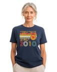 Custom Anniversary T-Shirt – Matching Couple Shirts – Since 2010 Gift for Husband and Wife – Wifey and Hubby Unisex Tee