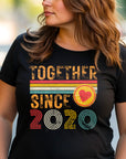 2020 To Anniversary T-Shirt, Matching Anniversary Shirts, Custom Anniversary Shirt Gift For Couple, Wifey and Hubby Tee, Husband and Wife