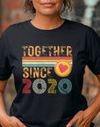 2020 To Anniversary T-Shirt, Matching Anniversary Shirts, Custom Anniversary Shirt Gift For Couple, Wifey and Hubby Tee, Husband and Wife