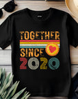 2020 To Anniversary T-Shirt, Matching Anniversary Shirts, Custom Anniversary Shirt Gift For Couple, Wifey and Hubby Tee, Husband and Wife