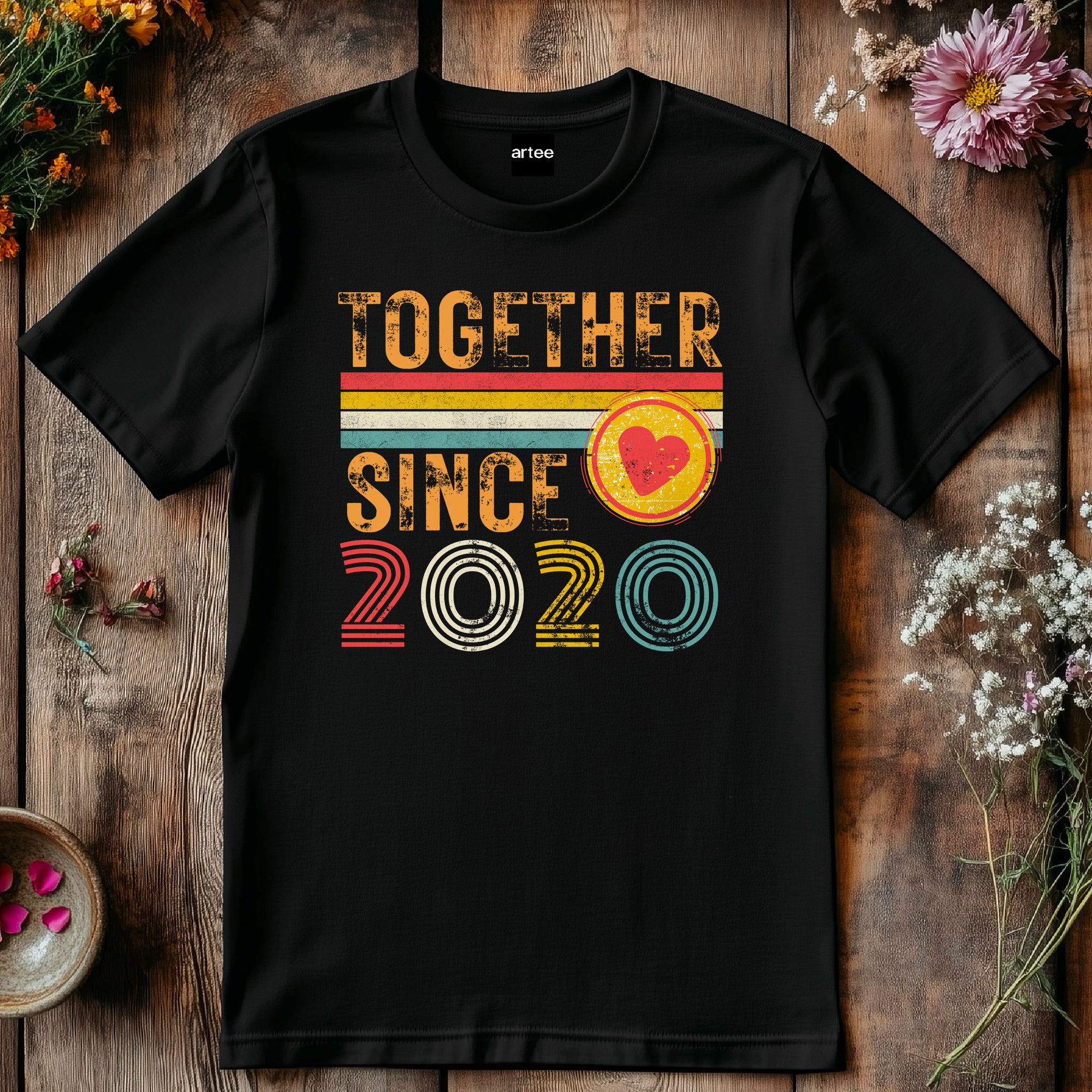 2020 To Anniversary T-Shirt, Matching Anniversary Shirts, Custom Anniversary Shirt Gift For Couple, Wifey and Hubby Tee, Husband and Wife