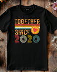 2020 To Anniversary T-Shirt, Matching Anniversary Shirts, Custom Anniversary Shirt Gift For Couple, Wifey and Hubby Tee, Husband and Wife