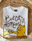 Best Cat Mom Ever T Shirt, Cat Lover Tee, Gifts for Cat Lovers, Gift for Cat Mom, Women Cat Lover, Kitten tee, Animal Lover Tee