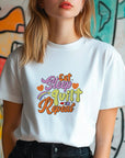 Eat Sleep Quilt Repeat T-Shirt, Funny Quilting Shirt, Quilter Gift Tee, Eat Sleep Gym Repeat Shirt, Gym Slogan Tee, Gift for Gym Lover