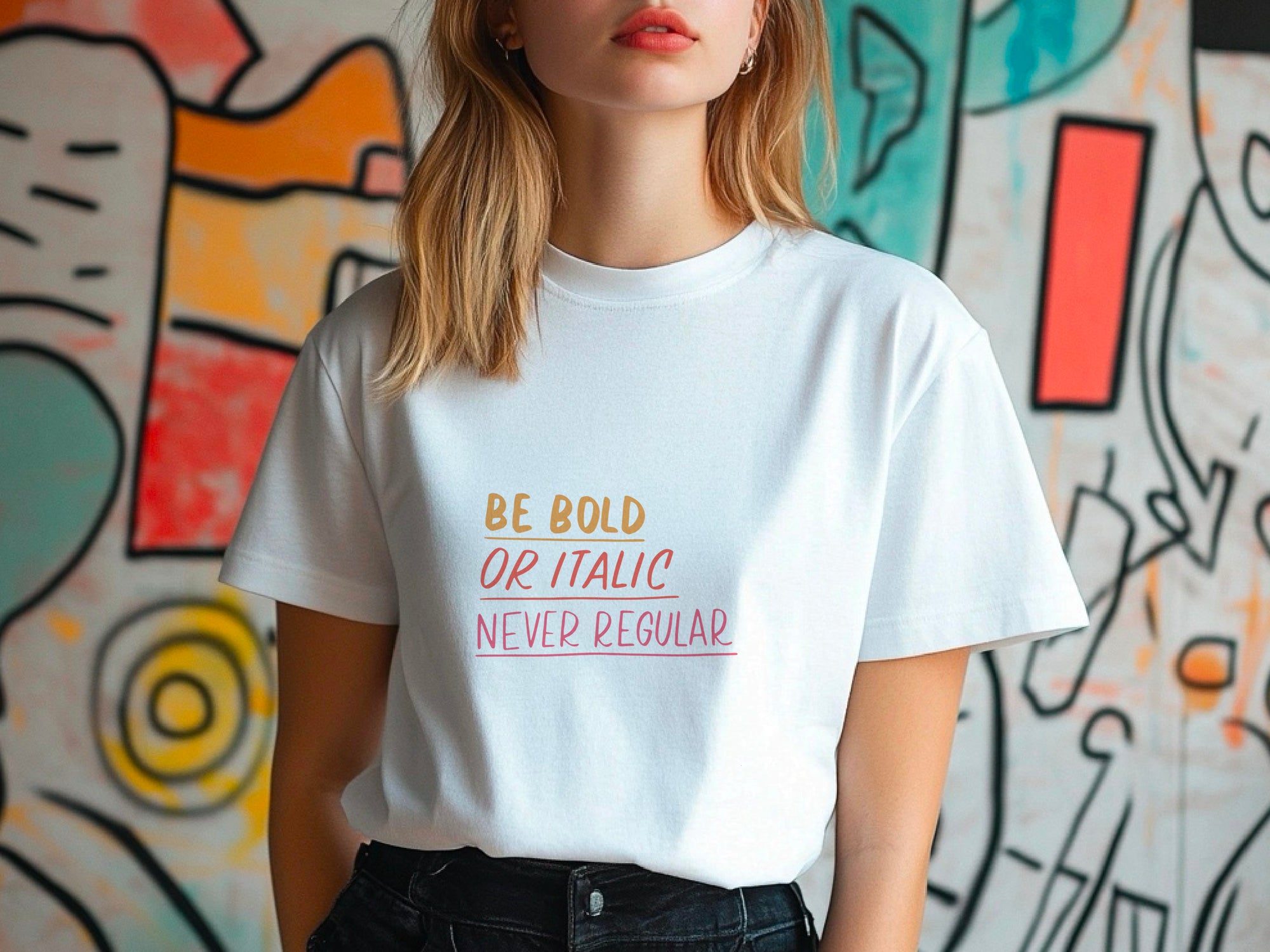 Graphic Designer T-Shirt, Creative Work Lettering Tee, Digital Artist Shirt, Designer Gift, Typography Art Tee