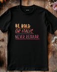 Graphic Designer T-Shirt, Creative Work Lettering Tee, Digital Artist Shirt, Designer Gift, Typography Art Tee