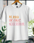 Graphic Designer T-Shirt, Creative Work Lettering Tee, Digital Artist Shirt, Designer Gift, Typography Art Tee