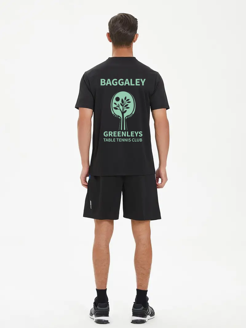 Greenleys Table Tennis Club Activewear T-Shirt and Shorts