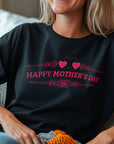 Happy mothers day hearts, Mothers Day T-shirt, Mothers Day T-shirt, Cute Mothers Day shirt, Mothers Day shirt, Shirt for Mom