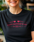 Happy mothers day hearts, Mothers Day T-shirt, Mothers Day T-shirt, Cute Mothers Day shirt, Mothers Day shirt, Shirt for Mom
