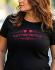 Happy mothers day hearts, Mothers Day T-shirt, Mothers Day T-shirt, Cute Mothers Day shirt, Mothers Day shirt, Shirt for Mom