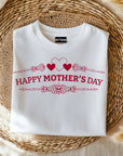 Happy mothers day hearts, Mothers Day T-shirt, Mothers Day T-shirt, Cute Mothers Day shirt, Mothers Day shirt, Shirt for Mom
