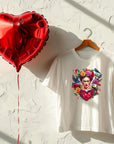 Valentine T-Shirt | Frida Kahlo Art Tee | Unique Gift for Her | Women's Cute Love Shirt for Valentine's Day