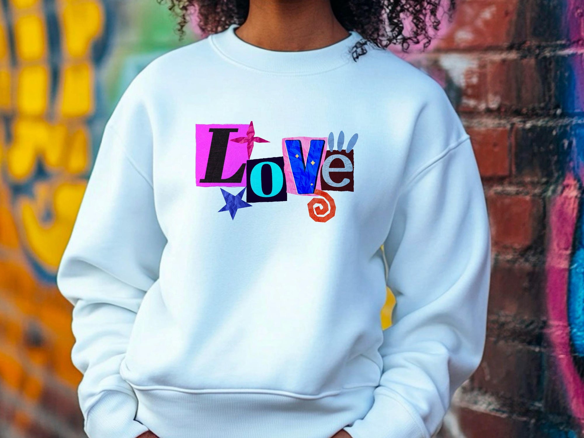 Love Sweatshirt - Cozy Valentine's Gift for Him, Gift for Her | Unique Anniversary, Romantic Apparel