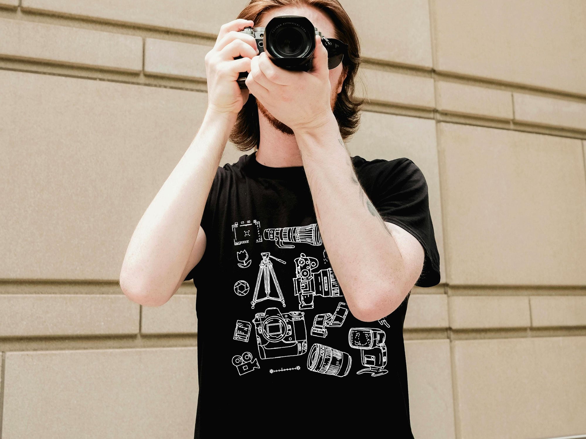 Photographer Shirt | Unique Gifts for Photography Enthusiasts, Travel Apparel & Accessories, Camera Lover Gift Ideas