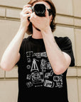Photographer Shirt | Unique Gifts for Photography Enthusiasts, Travel Apparel & Accessories, Camera Lover Gift Ideas