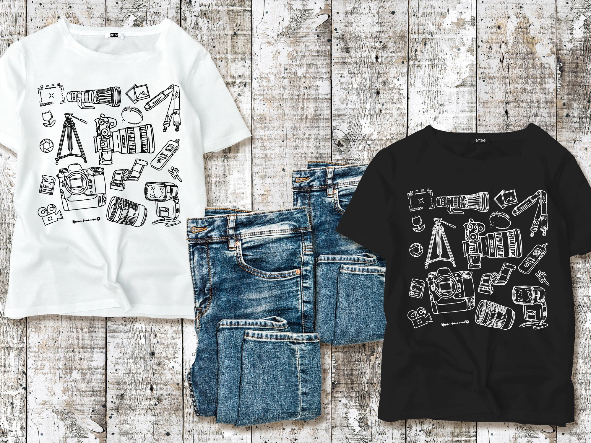 Photography T-Shirt | Camera Lovers Shirt | Photographer Gifts & Gift Ideas for Photography Enthusiasts