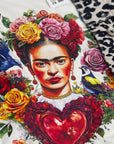 Valentine T-Shirt | Frida Kahlo Art Tee | Unique Gift for Her | Women's Cute Love Shirt for Valentine's Day