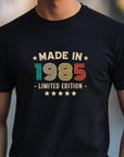 1985 40th Birthday T-Shirt | Funny 40th Gifts for Dad, Gifts for Him | Classic 40th T-Shirt for Men