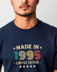 1995 30th Birthday T-Shirt | Funny 30th Gifts for Dad, Gifts for Him | Classic 30th T-Shirt for Men
