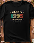1995 30th Birthday T-Shirt | Funny 30th Gifts for Dad, Gifts for Him | Classic 30th T-Shirt for Men