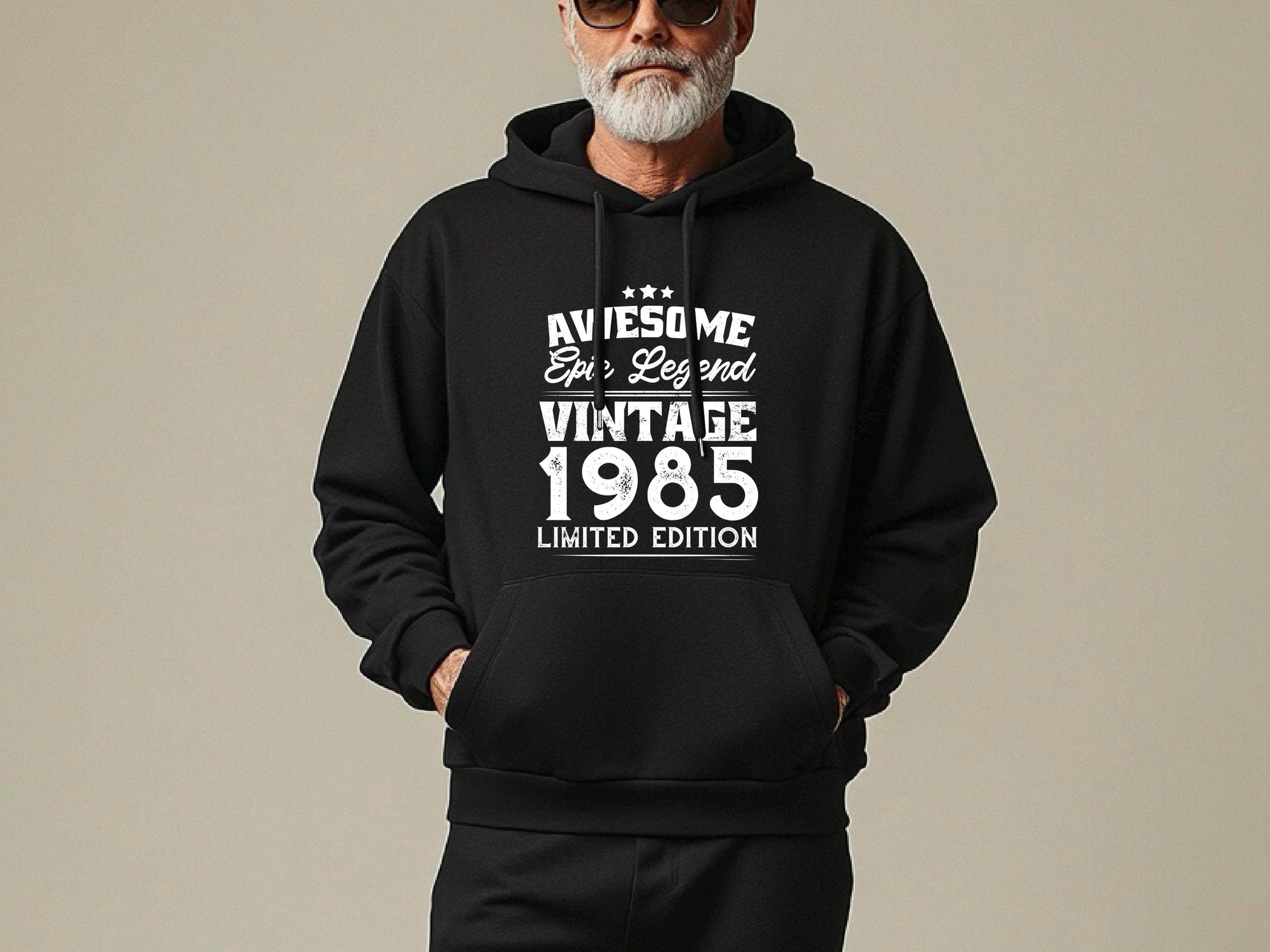 Epic Legend 1985 Hoodie | 40th Birthday Gift for Men | Funny 40th Hoodie | Born a Legend