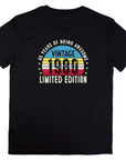 1980 45th Birthday T-Shirt | Funny 45th Gifts for Dad, Gifts for Him | Classic 45th T-Shirt for Men