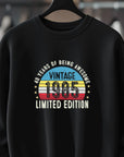 1985 40th Birthday Sweatshirt | Funny 40th Gifts for Dad, Gifts for Him | Cozy 40th Sweatshirt for Men