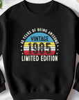 1985 40th Birthday Sweatshirt | Funny 40th Gifts for Dad, Gifts for Him | Cozy 40th Sweatshirt for Men