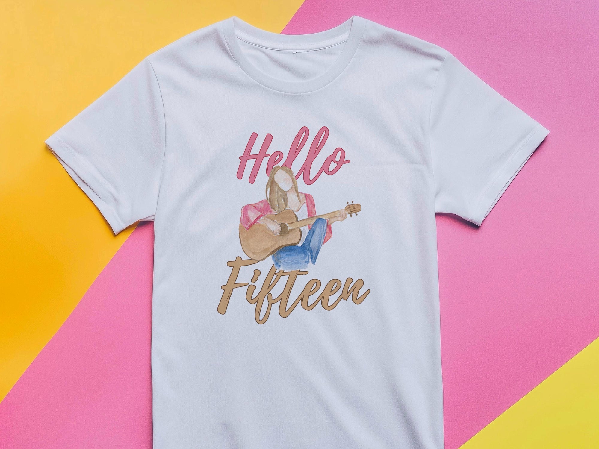 Hello Fifteen Shirt - 15th Birthday Shirt - Fifteenth Birthday Tee - 15 Year Old Gift - EST 2010 Shirt - Birthday Party Tee - Hello 15