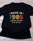1985 40th Birthday T-Shirt | Funny 40th Gifts for Dad, Gifts for Him | Classic 40th T-Shirt for Men
