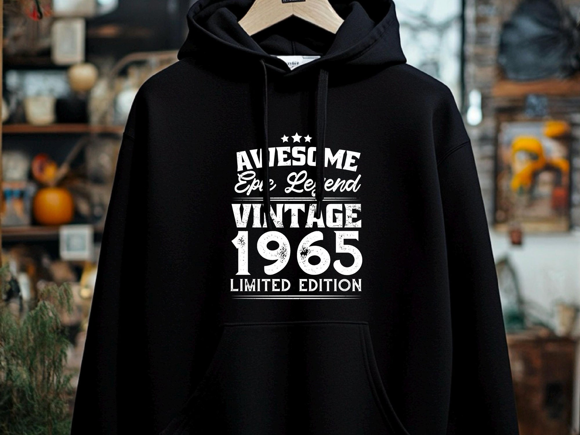 Epic Legend 1965 Hoodie | 60th Birthday Gift for Men | Born a Legend | Funny 60th Gift