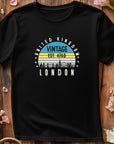 London T-Shirt United Kingdom Est. 47 AD | Vintage UK City Shirt | British Heritage Tee | England Souvenir | Gift for Traveler