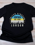 London T-Shirt United Kingdom Est. 47 AD | Vintage UK City Shirt | British Heritage Tee | England Souvenir | Gift for Traveler