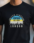 London T-Shirt United Kingdom Est. 47 AD | Vintage UK City Shirt | British Heritage Tee | England Souvenir | Gift for Traveler